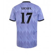 Real Madrid Lucas Vazquez #17 Bortatröja 2022-23 Korta ärmar